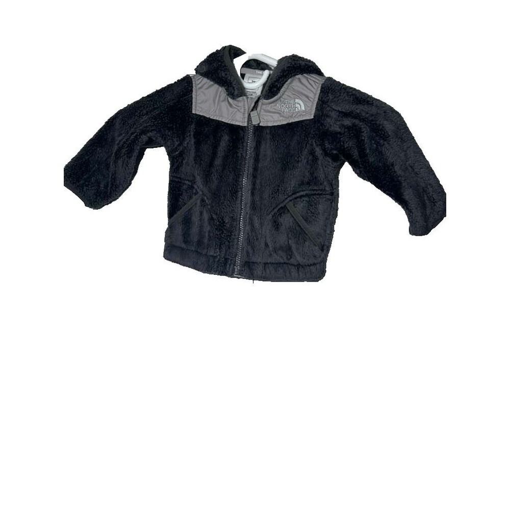 The North Face Fleece Full Zip Jacket Boys 6-12 Months Infant Gray Hoodie